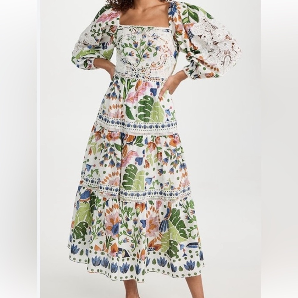 Farm Rio
Summer Garden MidiDress
Summer Garden Sand
, Xx-Small